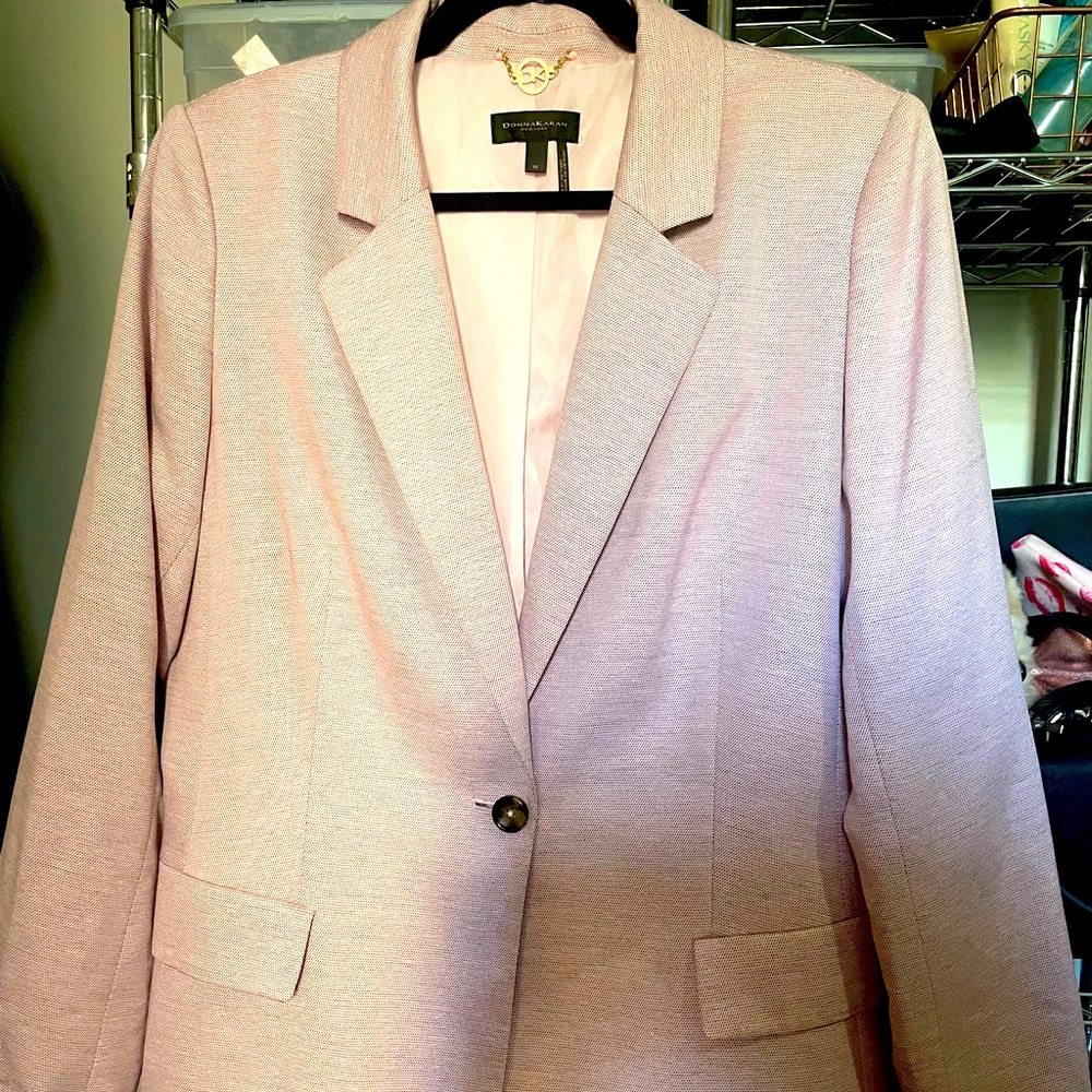 Donna Karen Pink Blazer, Size 16